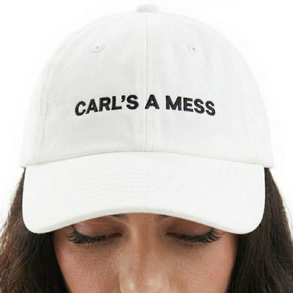 CARL'S A MESS embroidered bestie cap hat