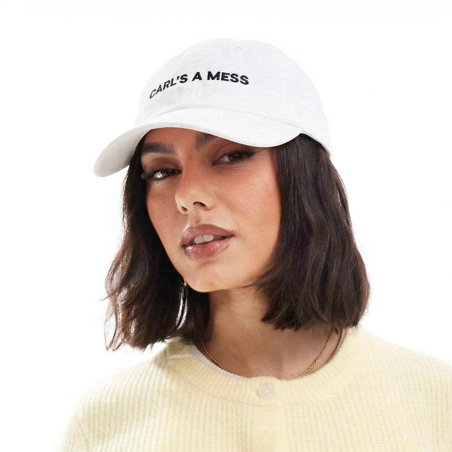 CARL'S A MESS embroidered bestie cap hat