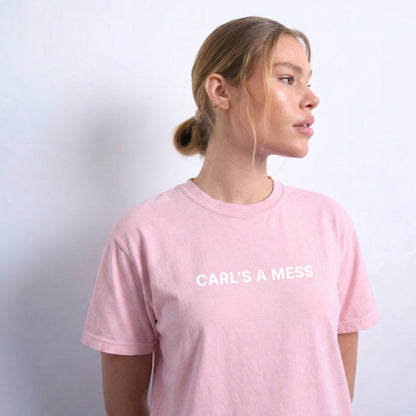 CARL'S A MESS t-shirt pink