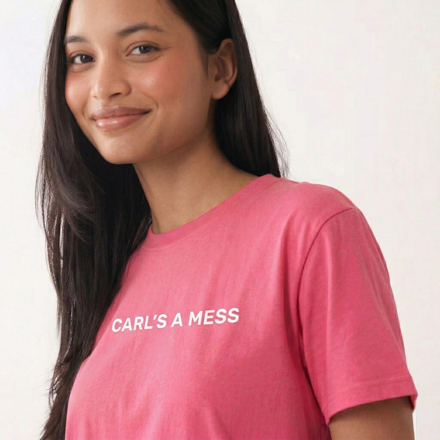 CARL'S A MESS t-shirt pink