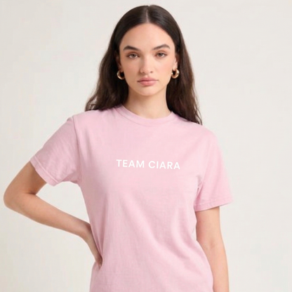 TEAM CIARA t-shirt pink